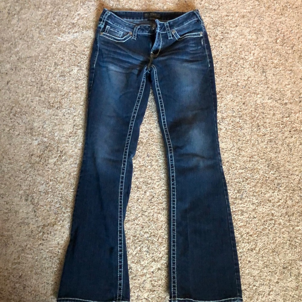 Silver jeans